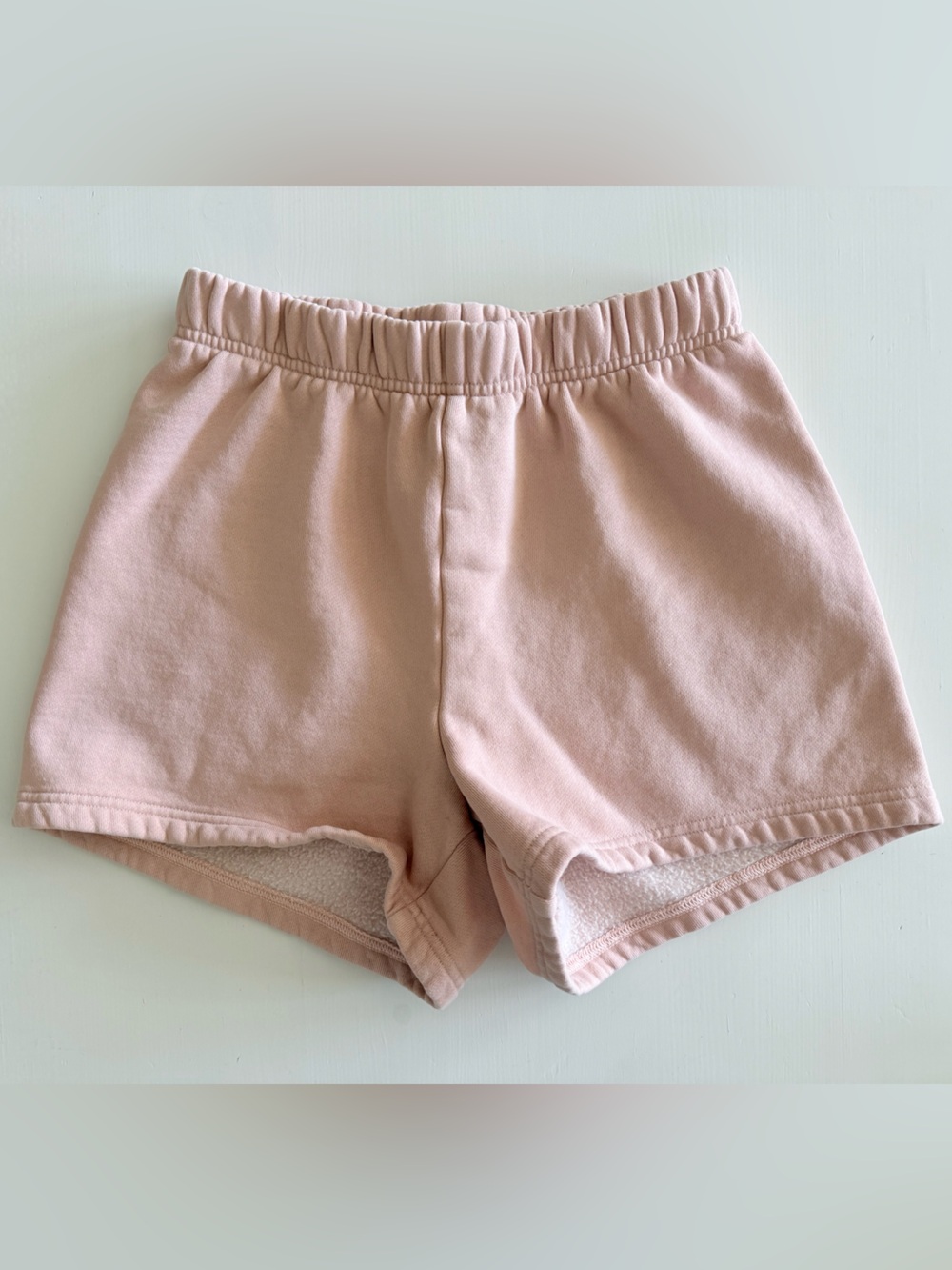 Aritzia Tna Cozy Fleece lounge sweat shorts Pink Women's Size XS